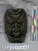 藏品(面具─鬼面)的圖片